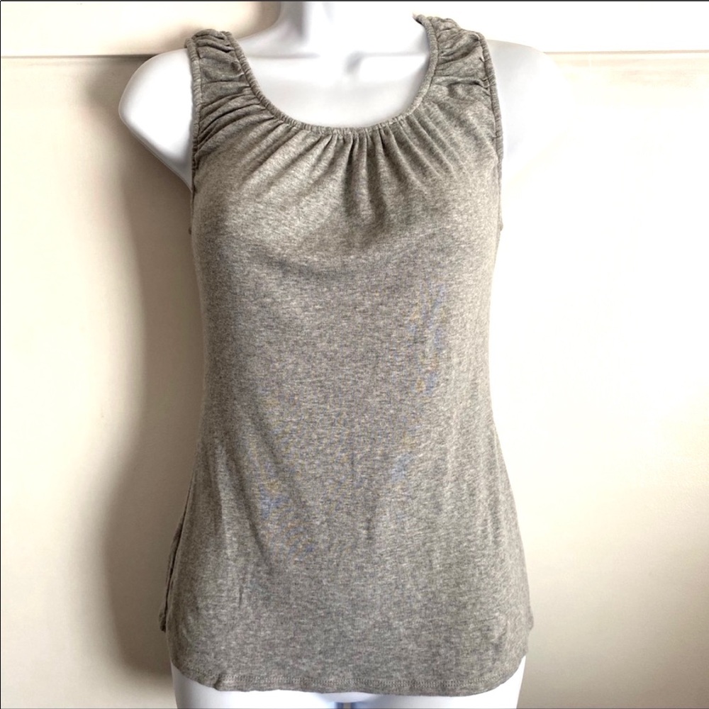 Anthropologie Woven Back Tank Top - Picture 3 of 8
